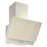 934381 GOOD, Кухонная вытяжка ELIKOR Рубин Stone S4 60П-700-Э4Д топ.молоко/sanded sahara 440