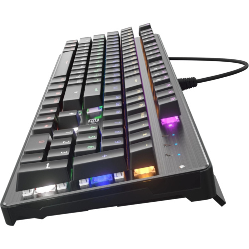 499578 Клавиатура Oklick 970G Dark Knight механическая черный/серебристый USB for gamer LED фото 4 499578 Клавиатура Oklick 970G Dark Knight механическая черный/серебристый USB for gamer LED фото 4