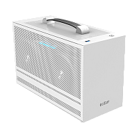 I100PROMESHWH Корпус без блока питания/ Case PCCooler I100 PRO MESH WH, Micro-Tower, Mesh, no fans, 1xUSB-C 3.1, SFX PSU Support, mITX White