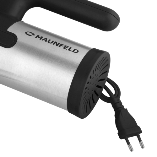 MF-321BK Миксер MAUNFELD/ Ручной миксер, 300 Вт, 5 скоростей, венчик, крюк для теста, черный фото 6