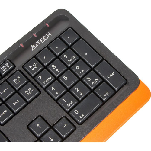 FK10ORANGE Клавиатура A4Tech Fstyler FK10 черный/оранжевый USB (FK10 ORANGE) фото 4 FK10ORANGE Клавиатура A4Tech Fstyler FK10 черный/оранжевый USB (FK10 ORANGE) фото 4