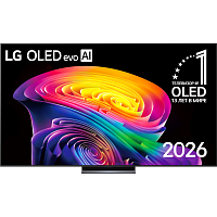 OLED83C6RLA.ARUG Телевизор 83'' LG/ 83'' OLED, Ultra HD, Smart TV (WebOS 26), Wi-Fi 6, Bluetooth v5.3, MR NFC, 120Hz Native (VRR 144Hz), 2.2ch 40Вт Dolby Atmos, 4хHDMI, 2хUSB, 1 Pole, черный металл, 2026