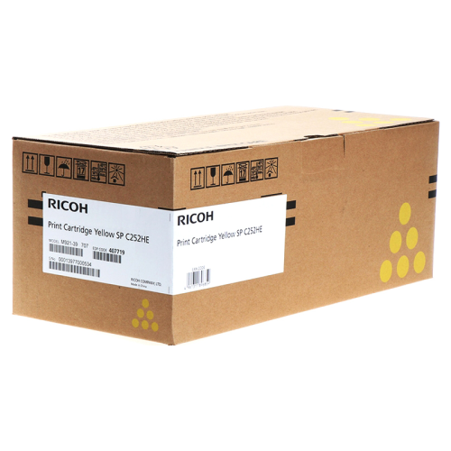 407719 Print Cartridge Yellow SP C252HE фото 3 407719 Print Cartridge Yellow SP C252HE фото 3