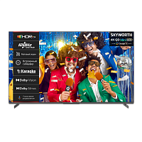 75X85G 75", Ultra HD, Mini LED, Matte Screen, 400Nit, Local Dimming Zone 200, Google TV, DVB-T2/C/S2, 2.1.2ch Sound (30W + 20W SUB) Dolby Atmos, 180° звуковое поле, 120Hz, Freesync Premium (AMD), Karaoke Mode, 3 HDMI, 2 USB, Digital Audio Output, LAN, Com