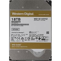 WD181KRYZ Жесткий диск WD SATA-III 18TB WD181KRYZ Server Gold 512E (7200rpm) 512Mb 3.5"