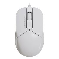 FM12WHITE Мышь A4Tech Fstyler FM12 белый оптическая 1200dpi USB 3but (FM12 WHITE)