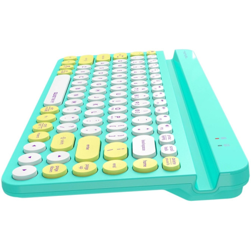 FBK30AVOCADO Клавиатура A4Tech Fstyler FBK30 зеленый USB беспроводная BT/Radio slim Multimedia (FBK30 AVOCADO) фото 8