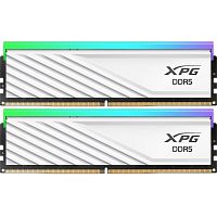 AX5U6000C3016G-DTLABRWH Память DDR5 2x16GB 6000MHz A-Data AX5U6000C3016G-DTLABRWH XPG Lancer RGB RTL PC5-48000 CL30 DIMM 288-pin 1.35В kit dual rank с радиатором Ret