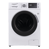 MFWM1586WHS Стиральная машина/ Стиральная машина с сушкой инвертором и паром, 84.5х59.9х47 см, 8+6 кг, 1500 об/мин, 16 режимов, Экспресс стирка, отсрочка старта, деликатная стирка, цвет белый