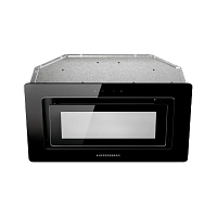 INSHINE61BG Встраиваемая вытяжка Kuppersberg/ Встраиваемая вытяжка Kuppersberg, High-Tech, 52 см, сенсорное управление, пульт ДУ, 3 скорости, 525 м3/ч, обратный клапан, LED освещение, угольный фильтр KFY-1 (опция), уровень шума 69 дБ, цвет черный