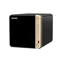 TS-464-8G Сетевое хранилище/ SMB QNAPTS-464-8G NAS 4 HDD trays, 4-core Intel Celeron N5105/N5095 2.0-2.9 GHz, 8 GB RAM (1 x 8 GB) up to 16 GB (2 x 8GB), 2x2.5 Gigabit Ethernet , 2xUSB 3.2 Gen 2 (10Gbps), 2xUSB 2.0 port, 1xHDMI, 2xM.2 PCIe Gen 3 x1 slots
